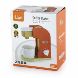 Viga Toys Wooden Coffee Maker Coffee Maker Cup Capsule