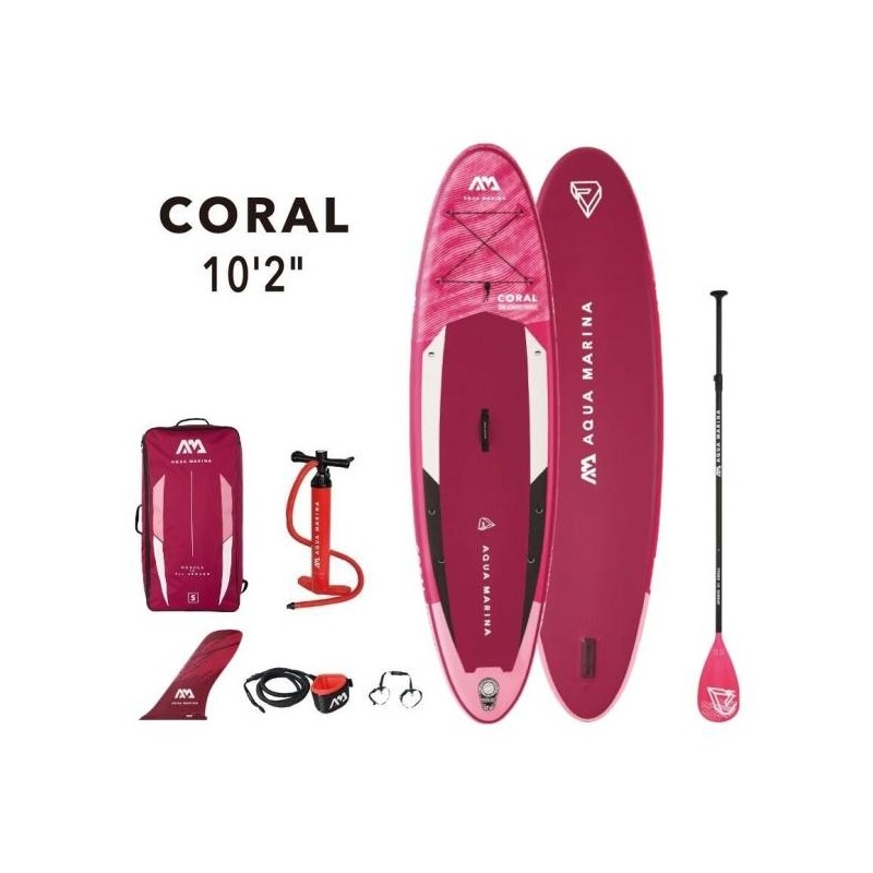 SUP доска Aqua Marina CORAL 310x78x12 cm BT-22COP