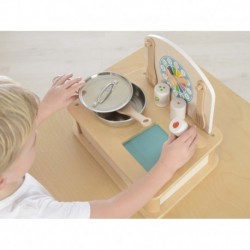 Wooden Mini Cooker for Children Masterkidz + Accessories