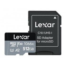 LEXAR MEMORY MICRO SDXC 512GB UHS-I/W/A LMS1066512G-BNANG