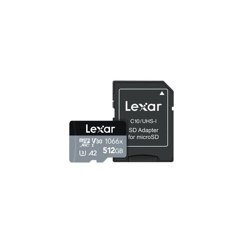 LEXAR MEMORY MICRO SDXC 512GB UHS-I/W/A LMS1066512G-BNANG