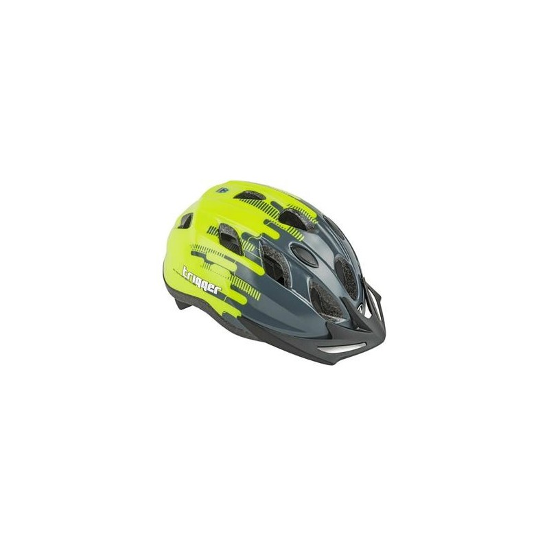 Author Helmet Trigger Inmold 52-56cm (175 grey/yellow-neon)