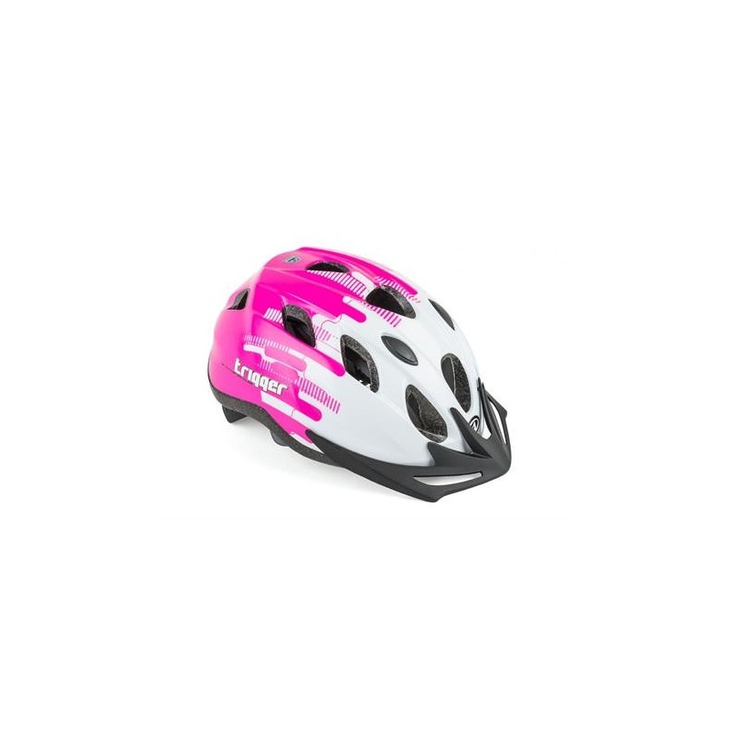 Author Helmet Trigger Inmold 54-58cm (173 white/pink)