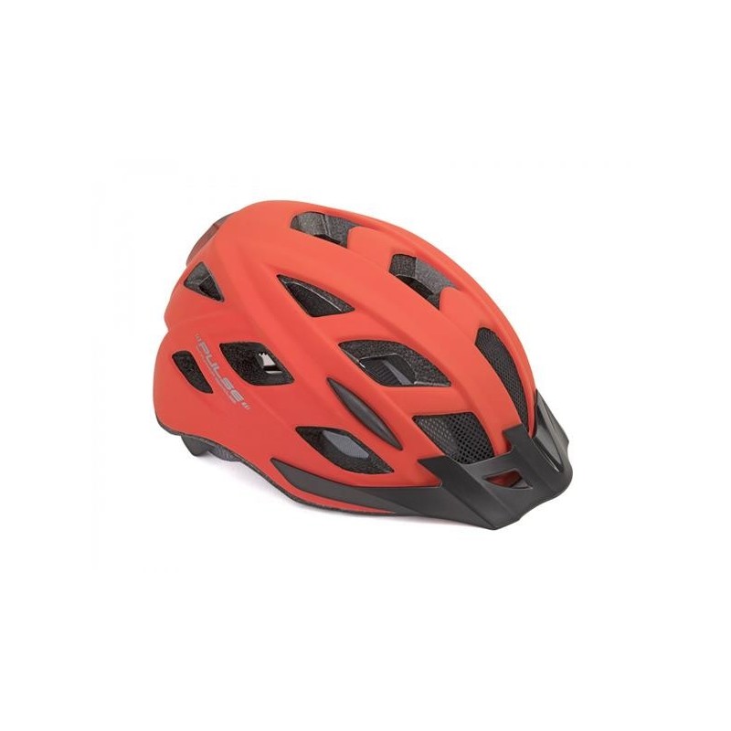 Author Helmet Pulse LED X8 58-61cm (185 red-neon)