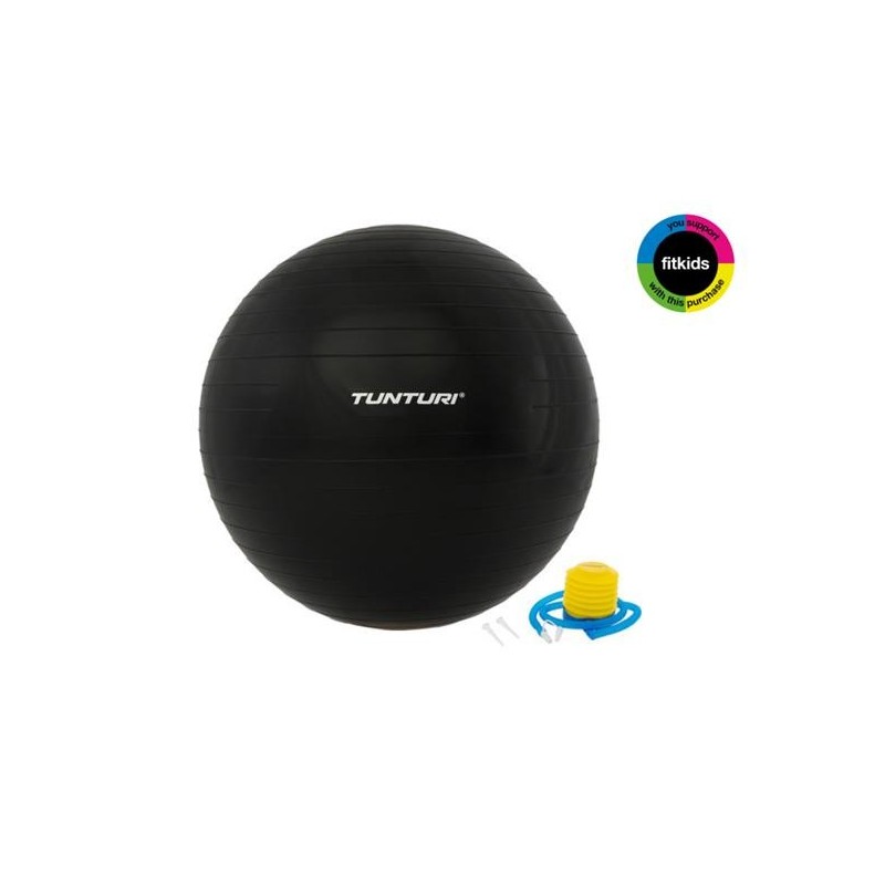 Tunturi Gymball 90cm, must