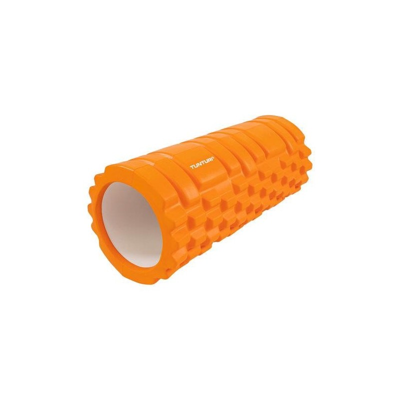 Tunturi Yoga Foam Grid Roller, 33cm, Orange