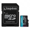 KINGSTON MEMORY MICRO SDXC 512GB UHS-I/W/ADAPTER SDCG3/512GB