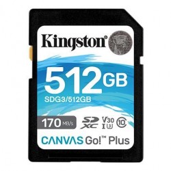 KINGSTON MEMORY SDXC 512GB UHS-I/SDG3/512GB