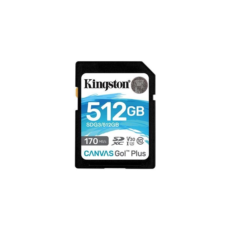 KINGSTON MEMORY SDXC 512GB UHS-I/SDG3/512GB