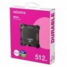 External SSD ADATA SD620 512GB USB 3.2 Write speed 460 MBytes/sec Read speed 520 MBytes/sec SD620-512GCBK