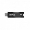 External SSD ADATA SC610 500GB USB 3.2 Write speed 500 MBytes/sec Read speed 550 MBytes/sec SC610-500G-CBK/RD