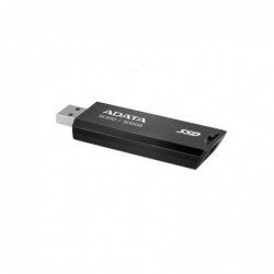 External SSD ADATA SC610 500GB USB 3.2 Write speed 500 MBytes/sec Read speed 550 MBytes/sec SC610-500G-CBK/RD