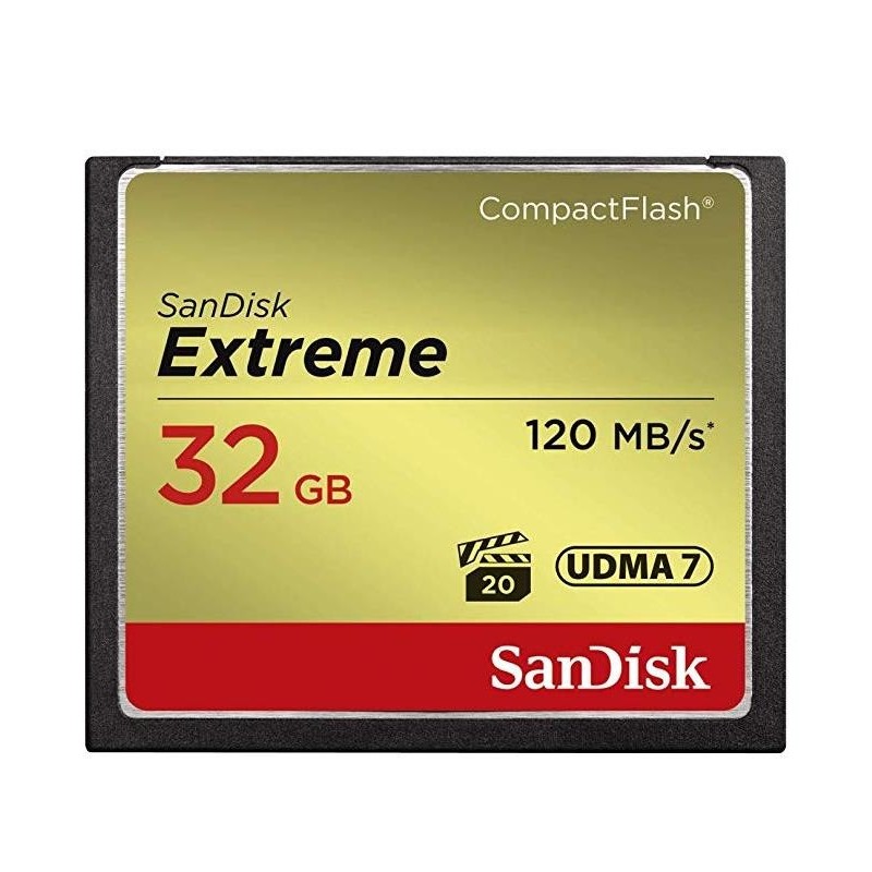 MEMORY COMPACT FLASH 32GB/SDCFXSB-032G-G46 SANDISK