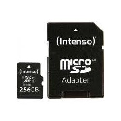 INTENSO MEMORY MICRO SDXC 256GB UHS-I/W/ADAPTER 3423492