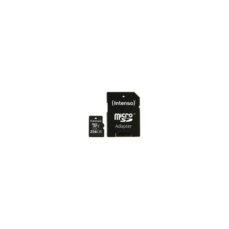 INTENSO MEMORY MICRO SDXC 256GB UHS-I/W/ADAPTER 3423492