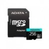 ADATA MEMORY MICRO SDXC 256GB W/AD./AUSDX256GUI3V30SA2-RA1