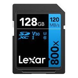 LEXAR MEMORY SDXC 128GB UHS-I/LSD0800128G-BNNNG