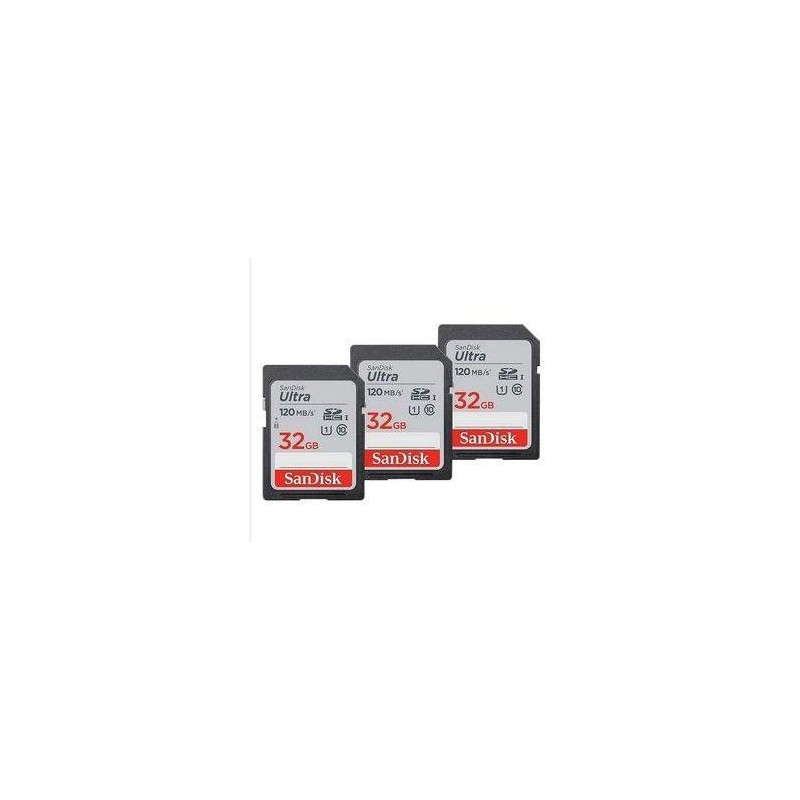 MEMORY SDHC 32GB UHS-I/3PC SDSDUN4-032G-GN6IM SANDISK