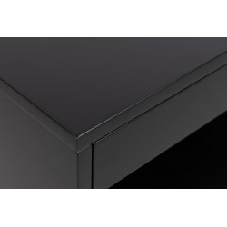 Nightstand CHOLET 50x35xH24,3cm, black
