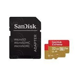 MEMORY MICRO SDHC 32GB UHS-I/W/A SDSQXAF-032G-GN6AT SANDISK