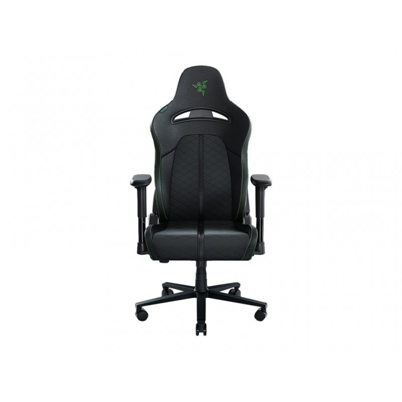 Razer Enki X Ergonomic Gaming Chair EPU Synthetic Leather Steel High density Polyurethane Moulded Foam Black/Green