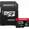 ADATA MEMORY MICRO SDXC 128GB W/AD./AUSDX128GUI3V30SHA2-RA1