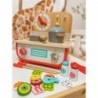 TOOKY TOY Kitchen with Grill for Children 2 in 1 + Kitchen Accessories