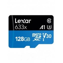 LEXAR MEMORY MICRO SDXC 128GB UHS-I/W/ADAPTER LSDMI128BB633A