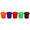 Set of Playdough in a Cup, 5 Pieces, Colorful Molds