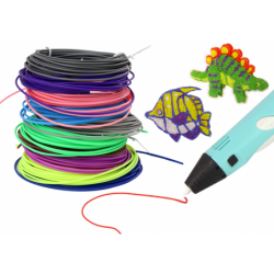 3D Filament Pen Refills 10 Colorful Pcs