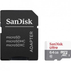 MEMORY MICRO SDXC 64GB UHS-I/W/A SDSQUNS-064G-GN3MA SANDISK