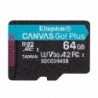 KINGSTON MEMORY MICRO SDXC 64GB UHS-I/SDCG3/64GBSP