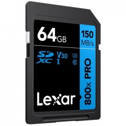 LEXAR MEMORY SDXC 64GB UHS-I/LSD0800P064G-BNNNG