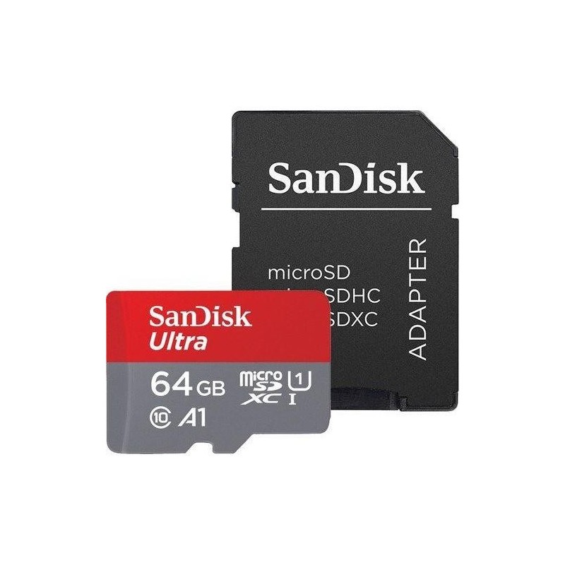 MEMORY MICRO SDXC 64GB UHS-I/W/A SDSQUAR-064G-GN6IA SANDISK