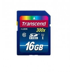 TRANSCEND MEMORY SDHC 16GB UHS-I 300X/C10 TS16GSDU1