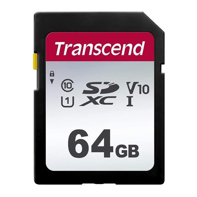 TRANSCEND MEMORY SDXC 64GB UHS-I/TS64GSDC300S