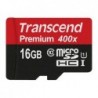 TRANSCEND MEMORY MICRO SDHC 16GB W/ADAPT/UHS-I C10 TS16GUSDU1