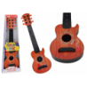 Toy Guitar for Children, Orange Wood Cube