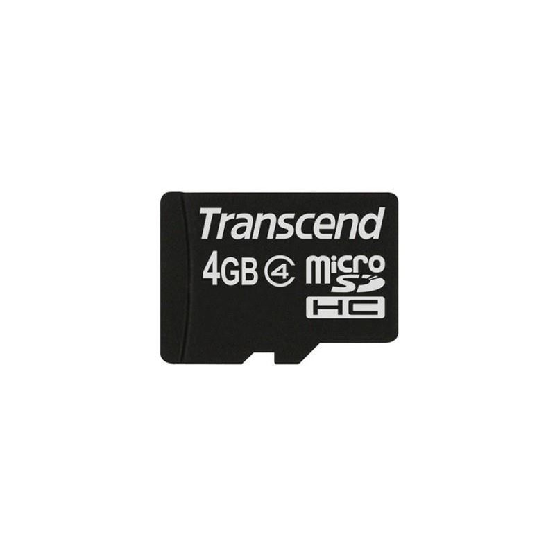 TRANSCEND MEMORY MICRO SDHC 4GB/CLASS4 TS4GUSDC4