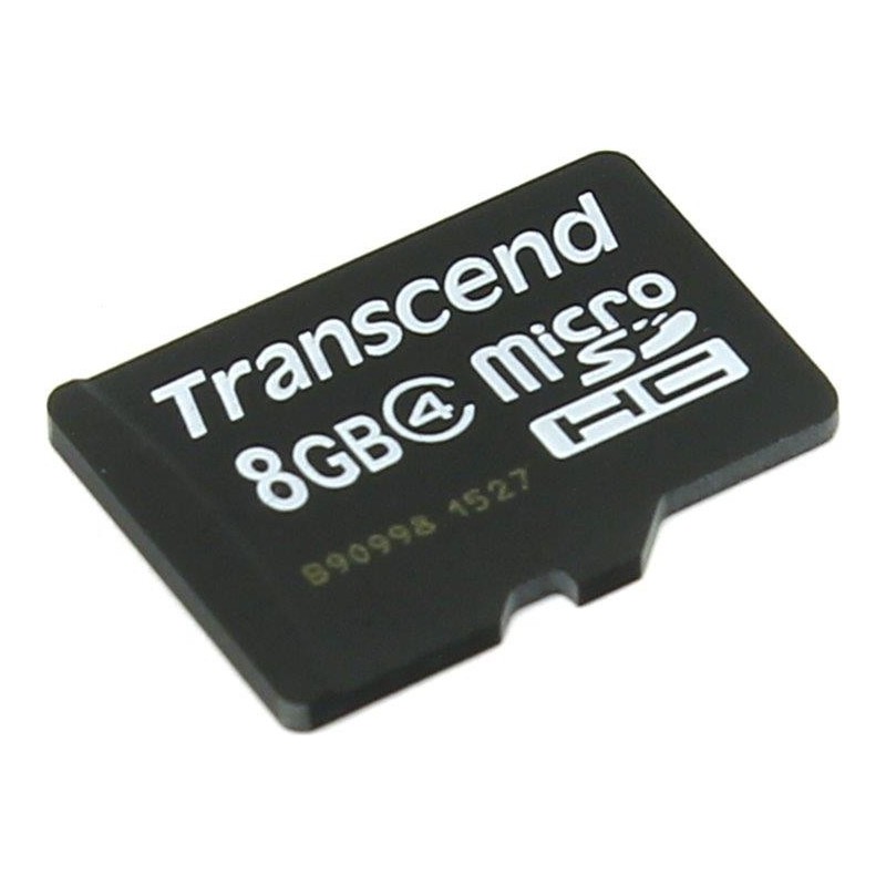 TRANSCEND MEMORY MICRO SDHC 8GB/CLASS4 TS8GUSDC4