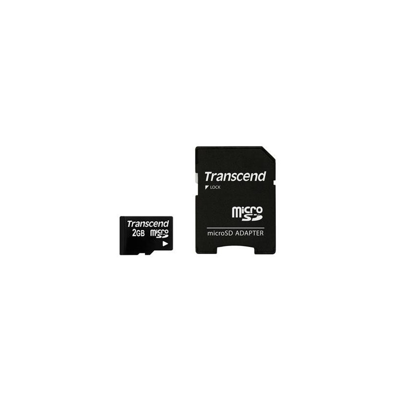 TRANSCEND MEMORY MICRO SD 2GB/TS2GUSD