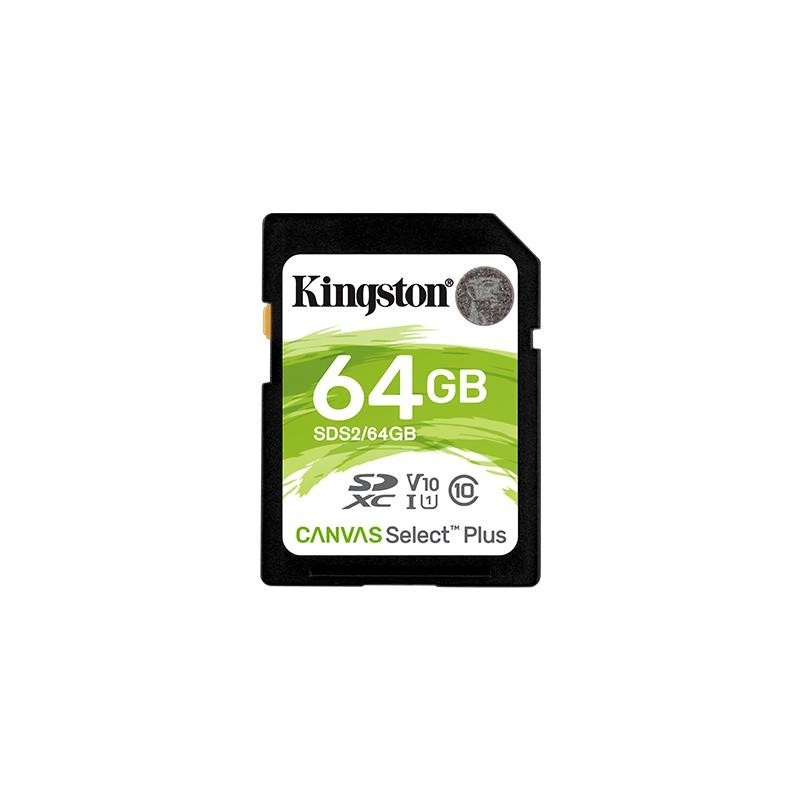 KINGSTON MEMORY SDXC 64GB C10/SDS2/64GB