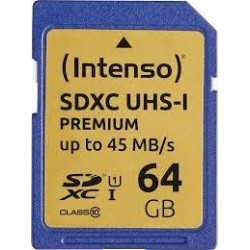 INTENSO MEMORY SDXC 64GB...