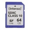 INTENSO MEMORY SDXC 64GB C10/3411490