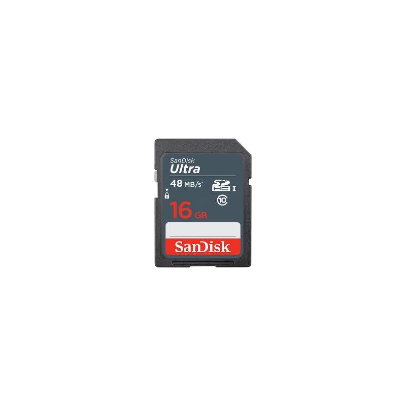 MEMORY SDHC 16GB UHS-I/SDSDUNB-016G-GN3IN SANDISK