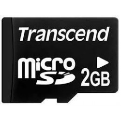 TRANSCEND MEMORY MICRO SD 2GB/TS2GUSDC