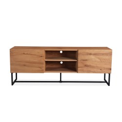 TV table BYRON 160x41xH60cm, oak