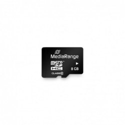 MEDIARANGE MEMORY MICRO SDHC 8GB C10/W/ADAPTER MR957