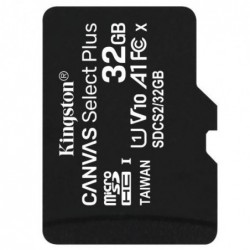KINGSTON MEMORY MICRO SDHC 32GB UHS-I/SDCS2/32GBSP