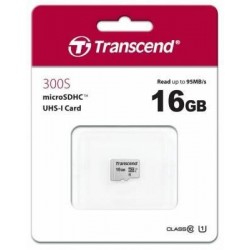 TRANSCEND MEMORY MICRO SDHC 16GB UHS-I/CLASS10 TS16GUSD300S